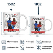 Gift For Wife,Gift For Girlfriend,Love - Couple Yours Is My Favorite - Personalized Mug