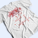 Gift For Grandma, Gift For Mother, Love - Crossword Grandkids Make Life Grand Preppy Coquette - Personalized T Shirt