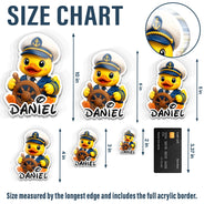 Top Market, Playful, Cruising, Family, Summer, Icon - Cruise Ducks Family Friend Trip - Personalized Acrylic Magnet