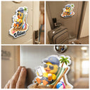Top Market, Playful, Cruising, Family, Summer, Icon - Cruise Ducks Family Friend Trip - Personalized Acrylic Magnet