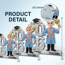 Graduation, Gift For Yourself, Gift For Women, Gift For Men, Happy - Crystal Effect Graduation Man Woman - Personalized Custom Shaped Acrylic Plaque