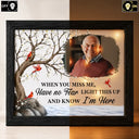 Christmas,Custom Photo,Sympathetic,Family,Memorial,Upload Full Photo - Custom Photo Memorial I'm Always With You - Personalized LED Light Shadow Box