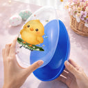 Easter,Non-Eng,Gift For Kids,Gift For Grandkids,Grandma - Grandkids,Grandpa - Grandkids,Dad - Children,Mom - Children,Happy - Custom Name With Adorable Animal - Personalized Fillable Egg