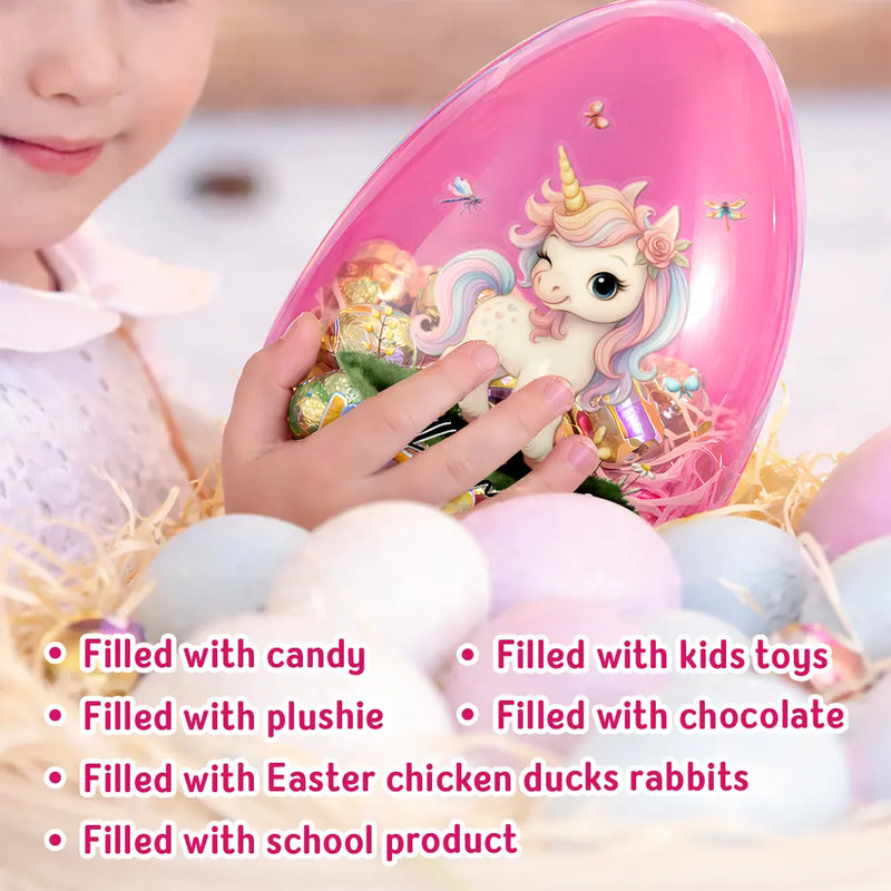 Easter,Non-Eng,Gift For Kids,Gift For Grandkids,Grandma - Grandkids,Grandpa - Grandkids,Dad - Children,Mom - Children,Happy - Custom Name With Adorable Animal - Personalized Fillable Egg