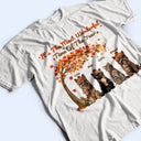 Adorable,Art Design,Pet Lovers,Photo - 3D Human Pet Autumn Theme - Custom Photo 3D Autumn Concept Wonderful Time Of The Year - Personalized T Shirt