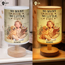 Art Design,Christmas,Cozy,Reading,Gift For Yourself,Photo - 3D Reading Woman & Man - Custom Photo 3D Book Lover Just A Girl Who Loves Books - Personalized Fabric Lamp