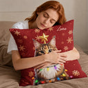 Top Market,Art Design,Christmas,Pet Lovers,Photo - Christmas Accessories 3D Cartoon Pet,Happy - Custom Photo 3D Christmas Themed Pet Cute Pet Portrait Christmas Decoration - Personalized Pillow