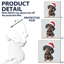 Art Design,Playful,Christmas,Pet Lovers,Photo - Christmas Accessories 3D Cartoon Pet - Custom Photo 3D Christmas Themed Pet Funny Dog Cat - Personalized Custom Shaped Acrylic Ornament