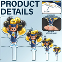 Graduation,Happy,Dad - Daughters (Adult),Gift For Daughter,Mom - Daughters (Adult),Dad - Sons,Gift For Son,Mom - Sons - Custom Photo 3D Effect Happy Graduation Kid - Personalized Acrylic Cake Topper