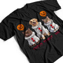 Art Design,Playful,Halloween,Pet Lovers,Photo - Halloween Theme Accessories 3D Cartoon - Custom Photo 3D Halloween Themed Pet - Personalized T Shirt