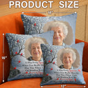 Custom Photo A Hug From Heaven - Memorial Gift For Family, Friends - Personalized Pillow