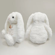 Memorial,Family,Gift For Grandparents,Parents,Sad - Custom Photo A Hug From Heaven - Personalized Soft Toy Bunny