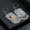 America 250th, Custom Photo, Independence Day, Family, Proud, Remove BG Photo - Custom Photo American Hero 250 Years Of Freedom - Personalized Aluminum Keychain