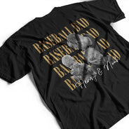 Gift For Father,Gift For Grandpa,Baseball,Non-Eng,Photo,Proud - Custom Photo Baseball Dad Vintage Hit And Steal - Personalized T Shirt