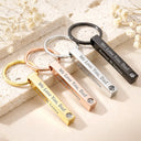 Dad - Daughters (Adult), Dad - Daughters (Young), Dad - Sons, Dad - Children, New Dad, Single Dad, Dog Dad, Cat Dad, Pet Dad - Custom Photo Best Dad Ever - Personalized Photo Projection Keychain