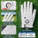 Gift For Father, Custom Photo, Golf, Playful, Upload Full Photo - Custom Photo Best Daddy By Par - Personalized Golf Glove