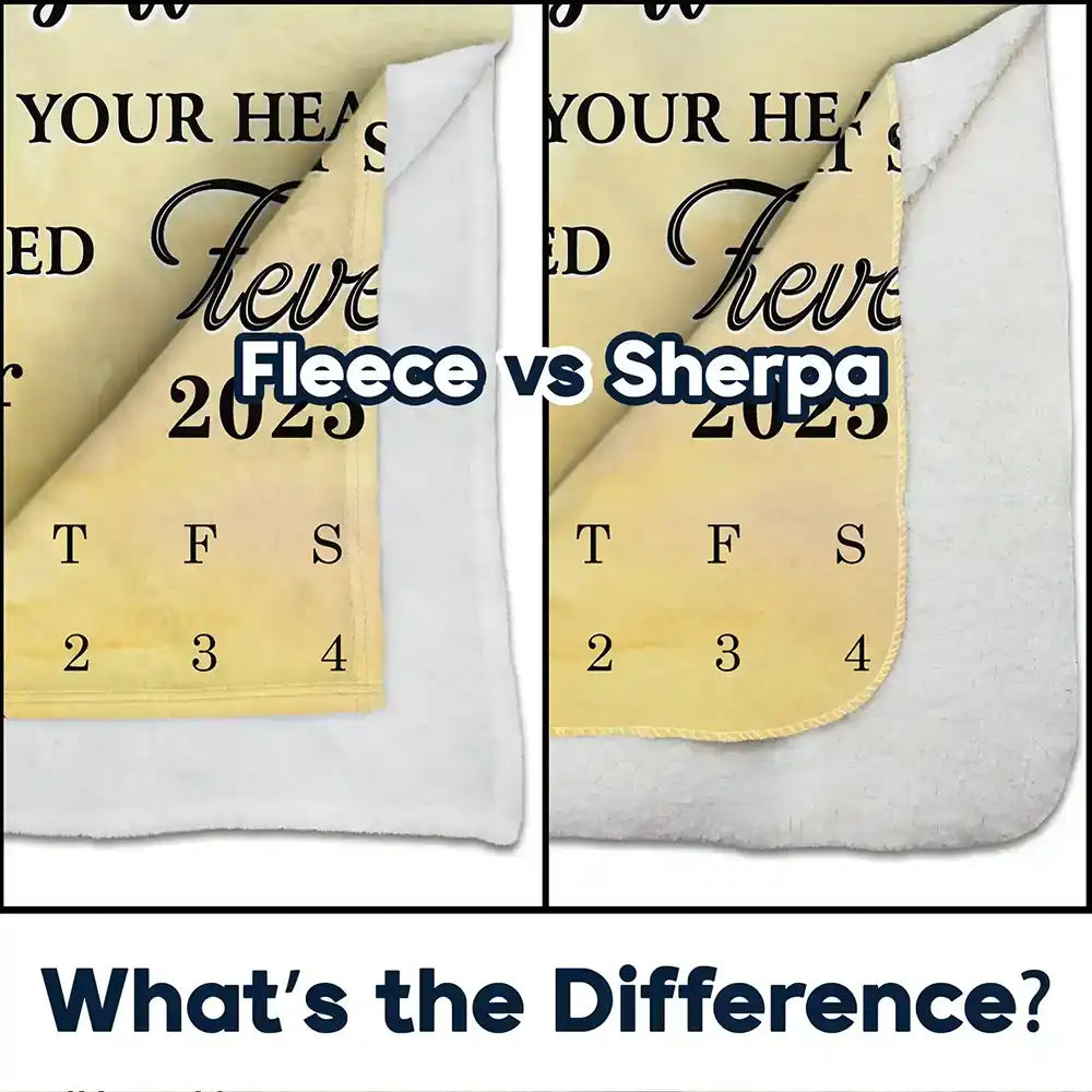 Memorial,Gift For Women,Gift For Men,Family,Sad,Custom Photo - Custom Photo Calendar Memorial The Moment Your Heart Stopped - Personalized Fleece Blanket, Sherpa Blanket