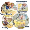 Memorial,Gift For Women,Gift For Men,Family,Sad,Custom Photo - Custom Photo Calendar Memorial The Moment Your Heart Stopped - Personalized Fleece Blanket, Sherpa Blanket