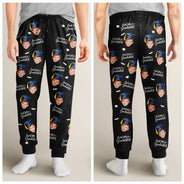 Happy,Graduation,Gift For Yourself,Gift For Men,Gift For Women,Gift For Daughter,Gift For Son,Gift For Sibling,Gift For Sisters,Gift For Brothers,Gift For Bestie,Photo - Custom Photo Childhood Look Who's Graduated - Personalized Pajama Pants