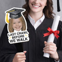 Graduation,Happy,Gift For Yourself,Gift For Women,Gift For Men,Gift For Daughter,Gift For Son,Gift For Bestie - Custom Photo Childhood Look Who's Graduated Grad Props - Personalized Graduation Handheld Fan