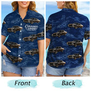 Gift For Father, Custom Photo, Proud, Remove BG Photo - Custom Photo Classic Car Limited Edition - Personalized Hawaiian Shirt