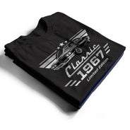 Gift For Father,Gift For Grandpa,Gift For Men,Non-Eng,Photo,Humorous - Custom Photo Classic Car Limited Edition - Personalized T Shirt