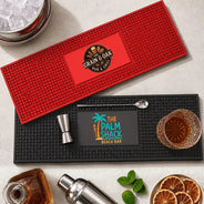 Custom Photo, Gift For Yourself, Confident, Remove BG Photo - Custom Photo Cocktail Bar Lounge Restaurant Logo - Personalized Bar Mat