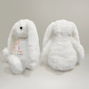 Adorable,Art Design,Back To School,Gift For Kids,Photo - Colored Pencil - Custom Photo Colored Pencil Sketch Kids Affirmation I Am Kind Brave & Smart - Personalized Soft Toy Bunny