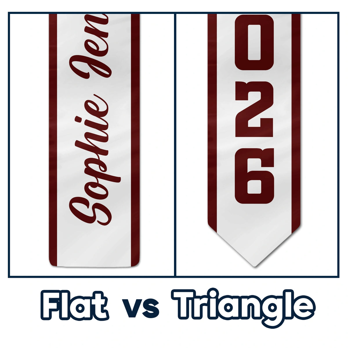 Custom Photo Congratulations Graduates - Graduation Gift - Personalized Stoles