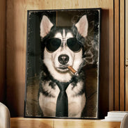 Custom Photo,Art Design,Pet Lovers,Humorous,Photo - Cool Street Pet - Custom Photo Cool Street Pet Portrait - Personalized Poster