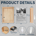 Custom Photo,Gift For Couples,LGBT,Old Couples,Gift For Women,Gift For Men,Gift For Husband,Gift For Wife,Gift For Boyfriend,Gift For Girlfriend,Love - Custom Photo Couple My Person - Personalized Picture Frame Light Box