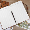 Gift For Couples,Married ,Custom Photo,Love - Custom Photo Couple Our Love Story To Be Continued - Personalized Leather Journal