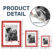 Custom Photo,Gift For Couples,Top Market,Romantic,Upload Full Photo - Custom Photo Couples How Lucky Are We - Personalized Vertical Rectangle Building Brick Blocks