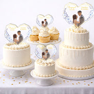Custom Photo,Romantic,Gift For Couples,Wedding,Remove BG Photo - Custom Photo Couples Married Engaged - Personalized Acrylic Cake Topper