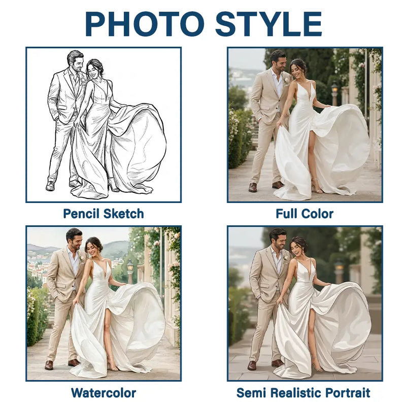Gift For Couples, Married Couple, Custom Photo, Wedding, Romantic, Remove BG Photo - Custom Photo Couples Wedding Engaged Bachelor Party - Personalized Fabric Tie Patch