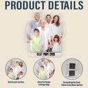 Gift For Mother,Mom - Daughters (Adult),Mom - Daughters (Young),Mom - Sons,Mom - Children,Love,Non-Eng - Custom Photo Best Mom Ever - Personalized Acrylic Fridge Magnet