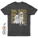 Playful, Custom Photo, Pet Lovers, Remove BG Photo - Custom Photo Dog Mama Cat Mama Dog Dad - Personalized T Shirt