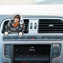 Gift For Grandpa,Gift For Father,Custom Photo,Funny - Custom Photo Drive Safe Daddy Grandpa Fun Little Kid - Personalized Acrylic Car Vent Clip