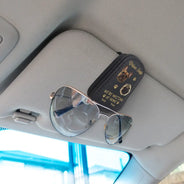Custom Photo, Pet Lovers, Pet Dad, Happy, Dog Lovers, Dog Dad, Cat Dad, Cat Lovers, Gift For Father - Custom Photo Drive Safe I Am Waiting At Home - Personalized Sunglasses Holder For Car Visor