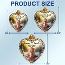 Pet Lovers,Cat Lovers,Dog Lovers,Sad,Memorial,Family - Custom Photo Forever Loved Memorial Dog Cat Family 3D Effect - Personalized Acrylic Car Hanger