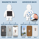 Custom Photo, Art Design, Family, Humorous, Photo - Belly FreeStyle Pose Figure - Custom Photo Funny Belly Character Family Members - Personalized Squishy Acrylic Fridge Magnet
