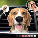 Art Design, Humorous, Custom Photo, Dog Lovers, Pet Lovers, Photo - Squishy Dog Nose - Custom Photo Funny Dog Nose - Personalized Squishy Acrylic Car Vent Clip