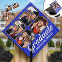 Graduation,Gift For Yourself,Happy,Custom Photo - Custom Photo Graduate Anniversary - Personalized Graduation Cap Topper