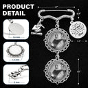 Graduation,Family,Love - Custom Photo Graduation I Remembered Who Was Watching - Personalized Graduation Tassel Pin