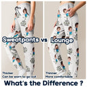 Gift For Grandpa,Gift For Father,Happy,Custom Photo - Custom Photo Happy Grandkids Best Papa Grandpa Ever Rain Pattern - Personalized Pajama Pants