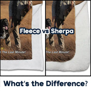 Gift For Yourself,Best friends' Hobby,Hunting,Top Market,Happy - Custom Photo Hunter Of The Year - Personalized Fleece Blanket, Sherpa Blanket