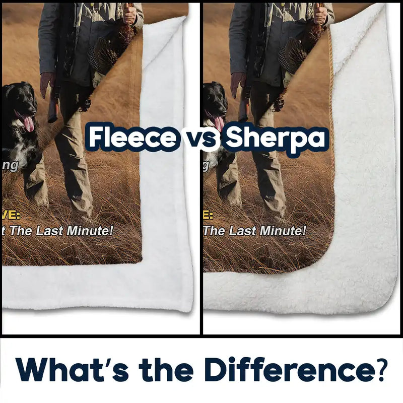 Gift For Yourself,Best friends' Hobby,Hunting,Top Market,Happy - Custom Photo Hunter Of The Year - Personalized Fleece Blanket, Sherpa Blanket