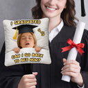 Funny,Family,Graduation,Gift For Yourself,Gift For Women,Gift For Men,Gift For Daughter,Gift For Son,Gift For Sibling,Gift For Sisters,Gift For Brothers,Gift For Bestie - Custom Photo I Graduated Can I Go Back To Bed Now - Personalized Graduation Handheld Fan