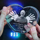Gift For Yourself,Gift For Women,Gift For Men,Memorial,Sad - Custom Photo I Have An Angel - Personalized Crystal Heart