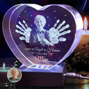 Gift For Yourself,Gift For Women,Gift For Men,Memorial,Sad - Custom Photo I Have An Angel - Personalized Crystal Heart